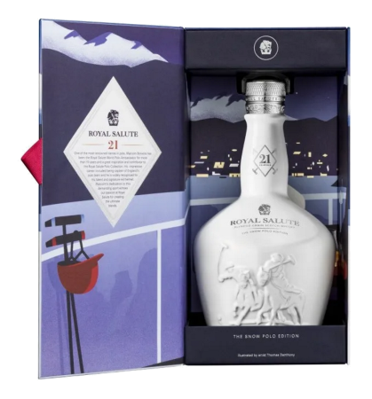 Whisky Royal Salute Snow Polo Edition 700 ml.